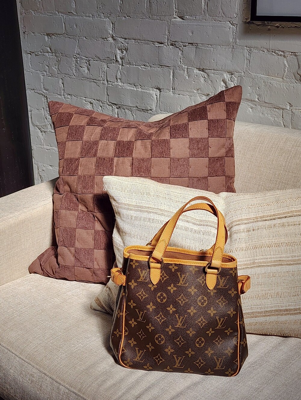 Louis Vuitton Batignolles Vertical PM Bucket Monogram Top Handle Bag / Mini Tote - Picture 15 of 16